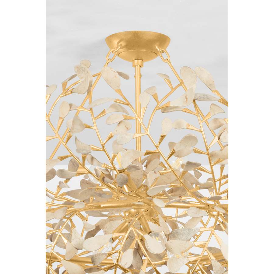 Hudson Valley Lighting Maybrook 8 Light 40" Wide Abstract Waterfall Chandelier