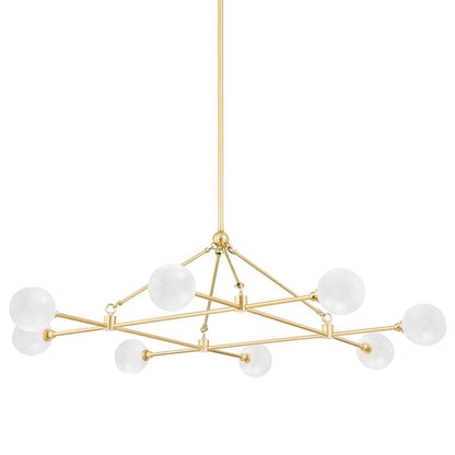 Hudson Valley Lighting Andrews 8 Light 46" Wide LED Chandelier