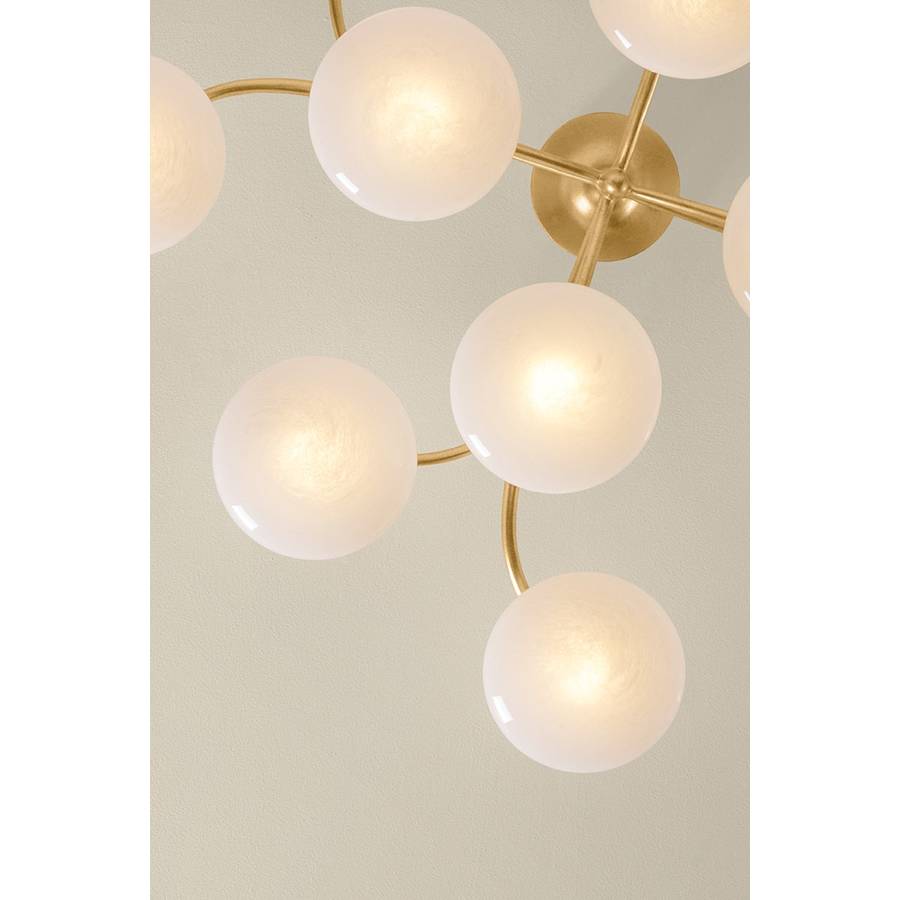Hudson Valley Lighting Bayberry 45" Wide LED Semi-Flush Ceiling Fixture