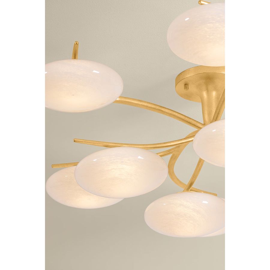 Hudson Valley Lighting Bayberry 45" Wide LED Semi-Flush Ceiling Fixture