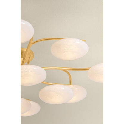 Hudson Valley Lighting Bayberry 45" Wide LED Semi-Flush Ceiling Fixture