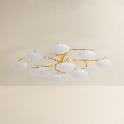 Hudson Valley Lighting Bayberry 45" Wide LED Semi-Flush Ceiling Fixture