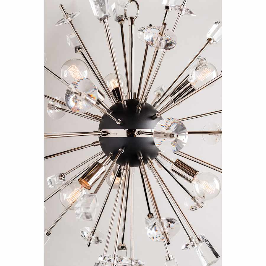 Hudson Valley Lighting Liberty 6 Light 32" Wide Sputnik Chandelier