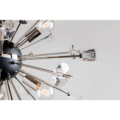 Hudson Valley Lighting Liberty 6 Light 32" Wide Sputnik Chandelier