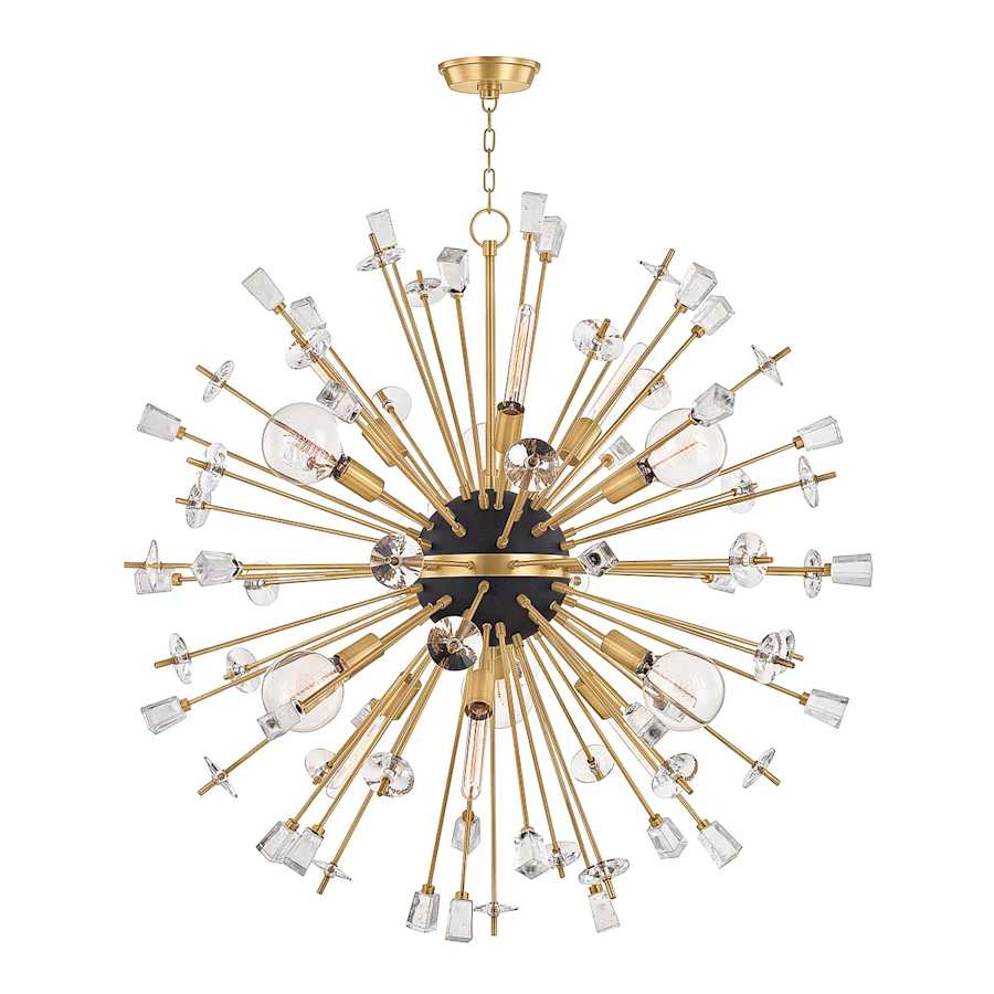 Hudson Valley Lighting Liberty 6 Light 46" Wide Sputnik Chandelier