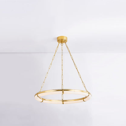 Hudson Valley Lighting Sennett 31" Wide Ring Chandelier
