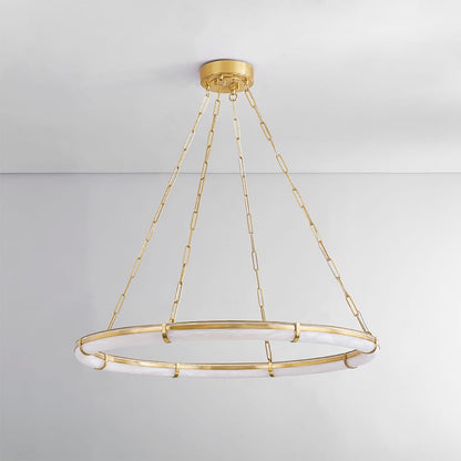 Hudson Valley Lighting Sennett 42" Wide Ring Chandelier