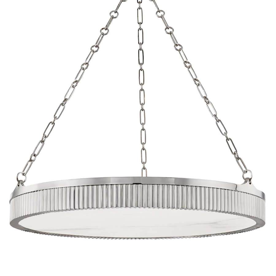 Hudson Valley Lighting Lynden 8 Light 30" Wide LED Drum Chandelier