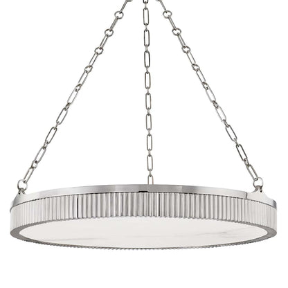 Hudson Valley Lighting Lynden 8 Light 30" Wide LED Drum Chandelier