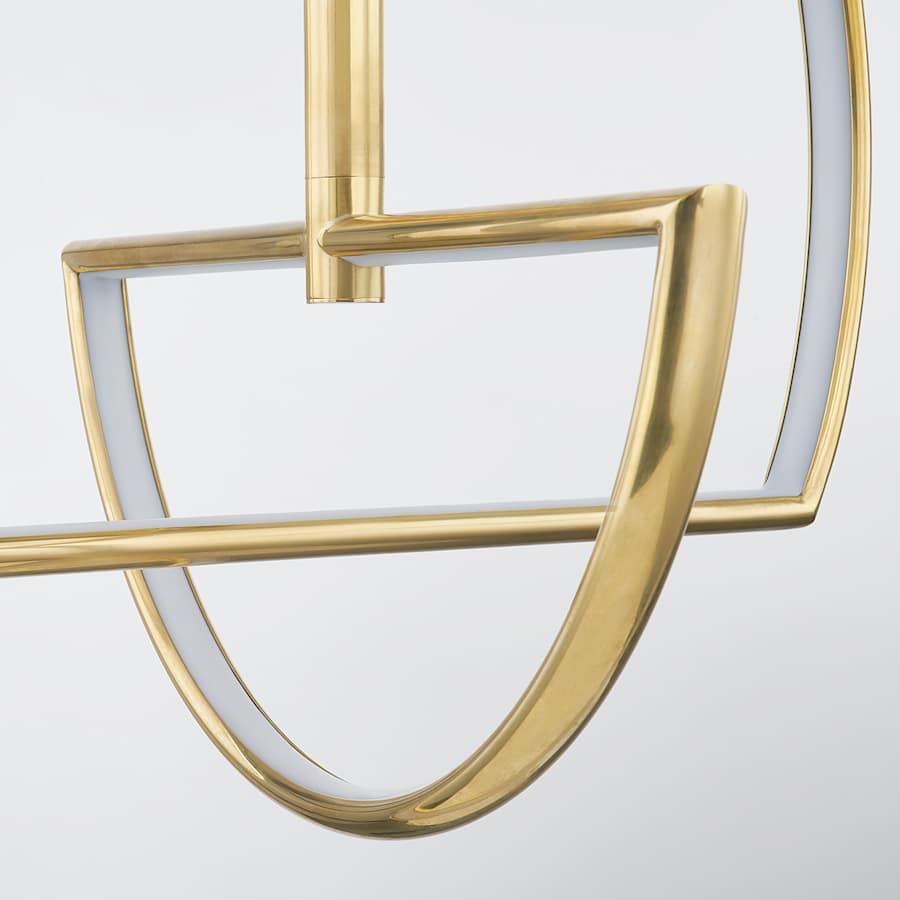 Hudson Valley Lighting Welland 28" Wide Abstract Chandelier