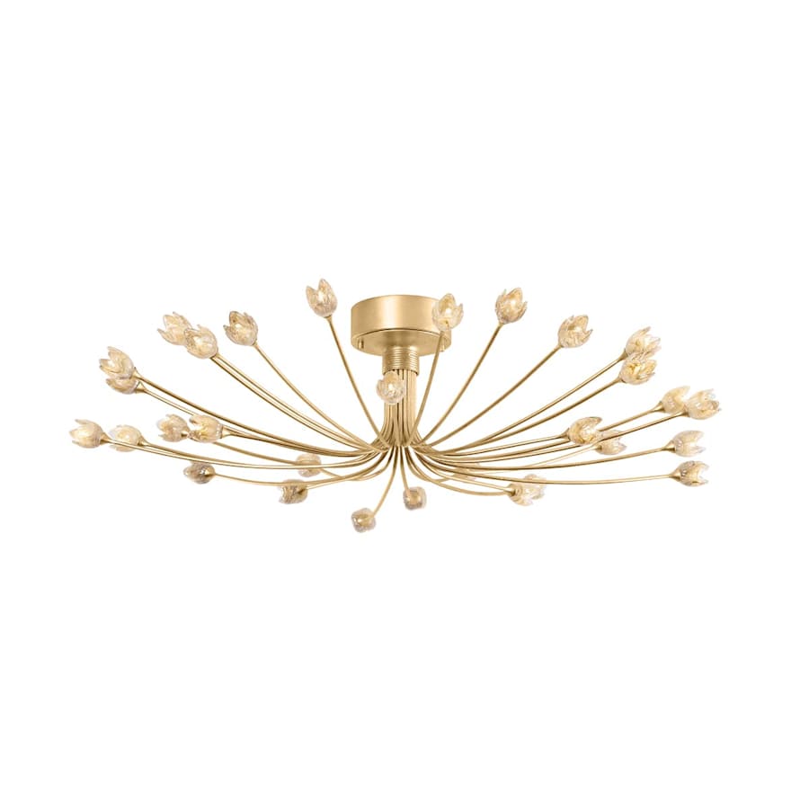 Hudson Valley Lighting Falkirk 30 Light 42" Wide Semi-flush Ceiling Fixture