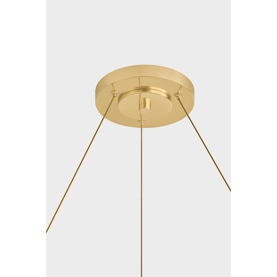 Hudson Valley Lighting Pacama 13 Light 55" Wide Ring Chandelier with Seedy Cloud Glass Shades