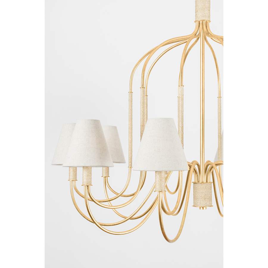 Hudson Valley Lighting Warrensburg 10 Light 44" Wide Chandelier