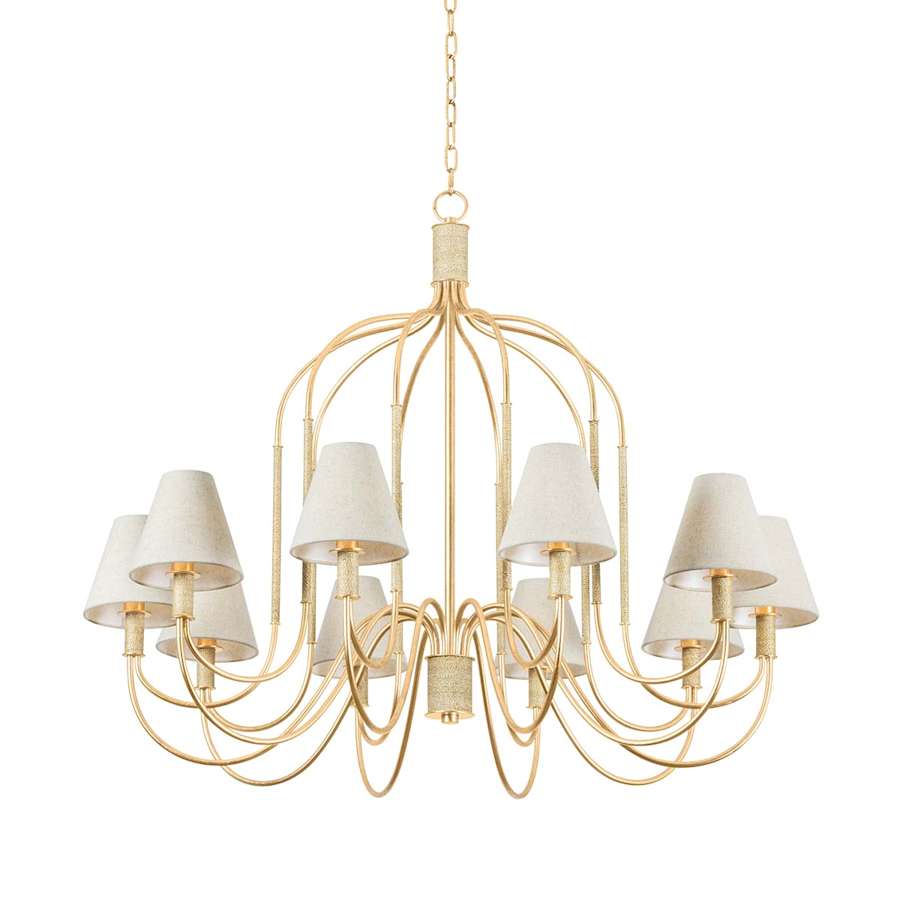 Hudson Valley Lighting Warrensburg 10 Light 44" Wide Chandelier