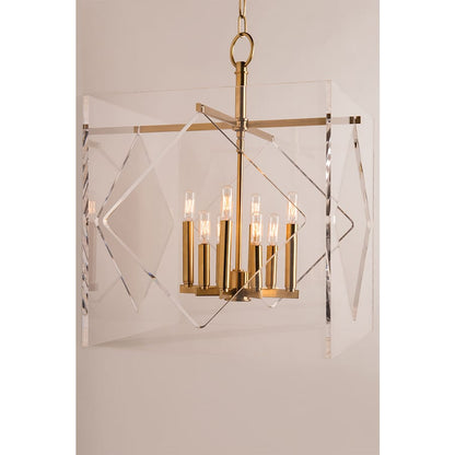 Hudson Valley Lighting Travis 8 Light 20" Wide Taper Candle Pendant