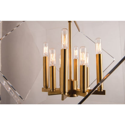 Hudson Valley Lighting Travis 8 Light 20" Wide Taper Candle Pendant
