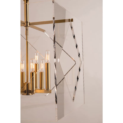 Hudson Valley Lighting Travis 8 Light 20" Wide Taper Candle Pendant