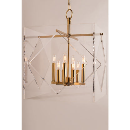 Hudson Valley Lighting Travis 8 Light 20" Wide Taper Candle Pendant