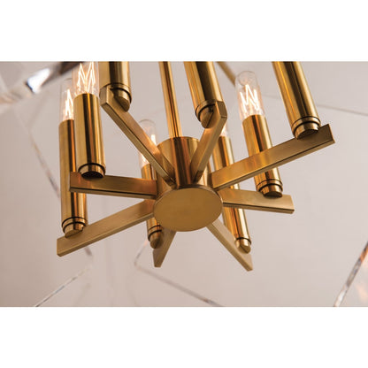 Hudson Valley Lighting Travis 8 Light 20" Wide Taper Candle Pendant