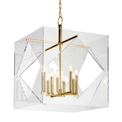 Hudson Valley Lighting Travis 8 Light 24" Wide Taper Candle Pendant