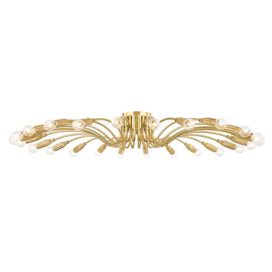 Hudson Valley Lighting Barney 24 Light 49" Wide Abstract Chandelier
