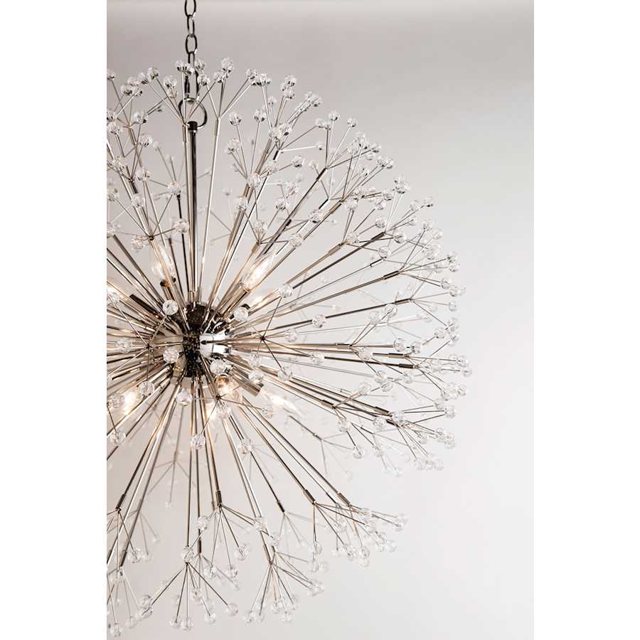 Hudson Valley Lighting Dunkirk 8 Light 20" Wide Crystal Globe Chandelier
