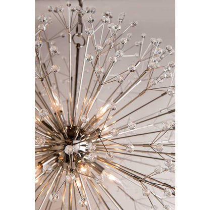 Hudson Valley Lighting Dunkirk 8 Light 20" Wide Crystal Globe Chandelier