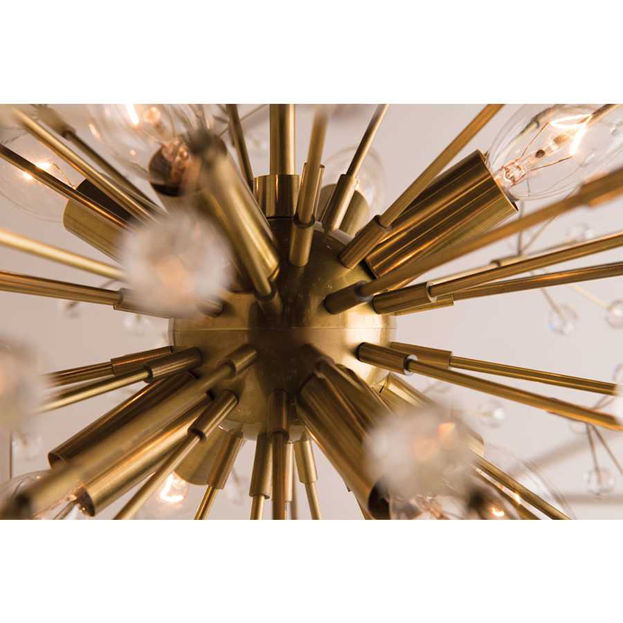Hudson Valley Lighting Dunkirk 8 Light 20" Wide Crystal Globe Chandelier