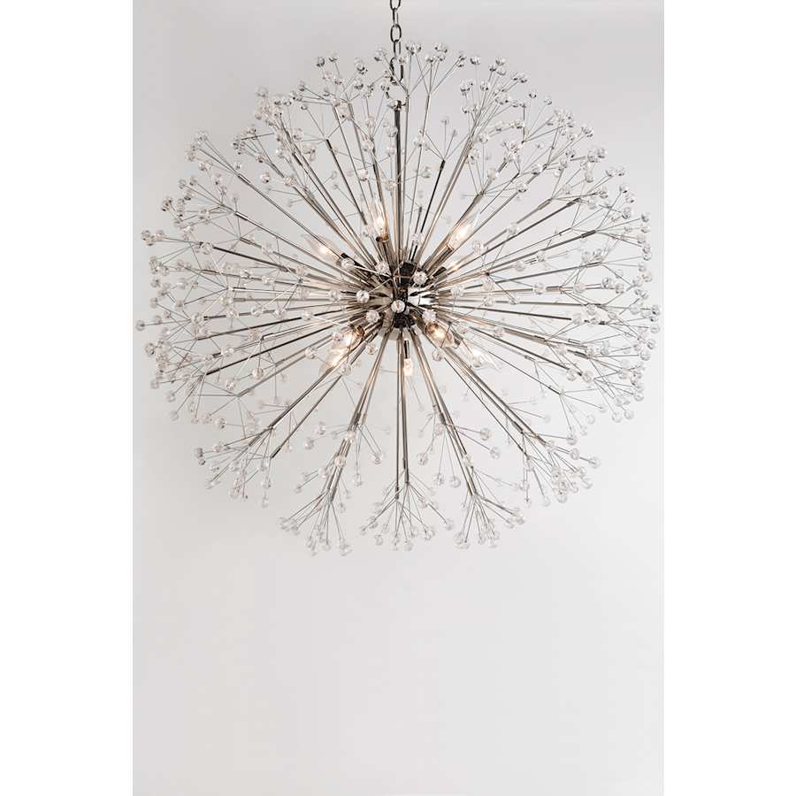 Hudson Valley Lighting Dunkirk 8 Light 20" Wide Crystal Globe Chandelier