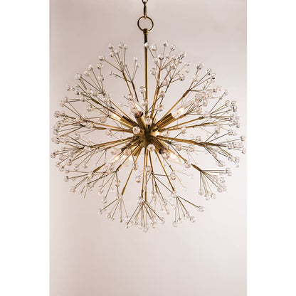 Hudson Valley Lighting Dunkirk 8 Light 20" Wide Crystal Globe Chandelier