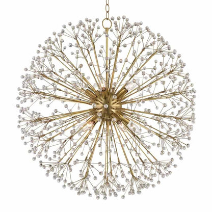 Hudson Valley Lighting Dunkirk 10 Light 30" Wide Crystal Globe Chandelier