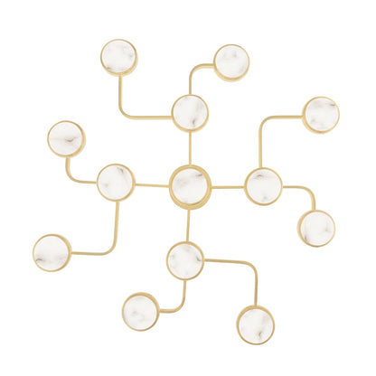 Hudson Valley Lighting Meander 13 Light 43" Wide LED Semi-Flush Ceiling Fixture