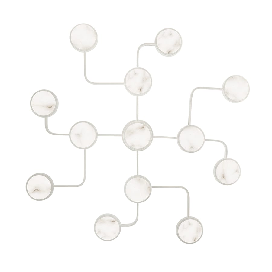 Hudson Valley Lighting Meander 13 Light 43" Wide LED Semi-Flush Ceiling Fixture