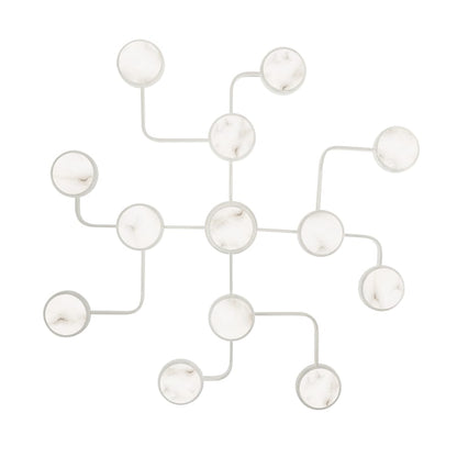 Hudson Valley Lighting Meander 13 Light 43" Wide LED Semi-Flush Ceiling Fixture