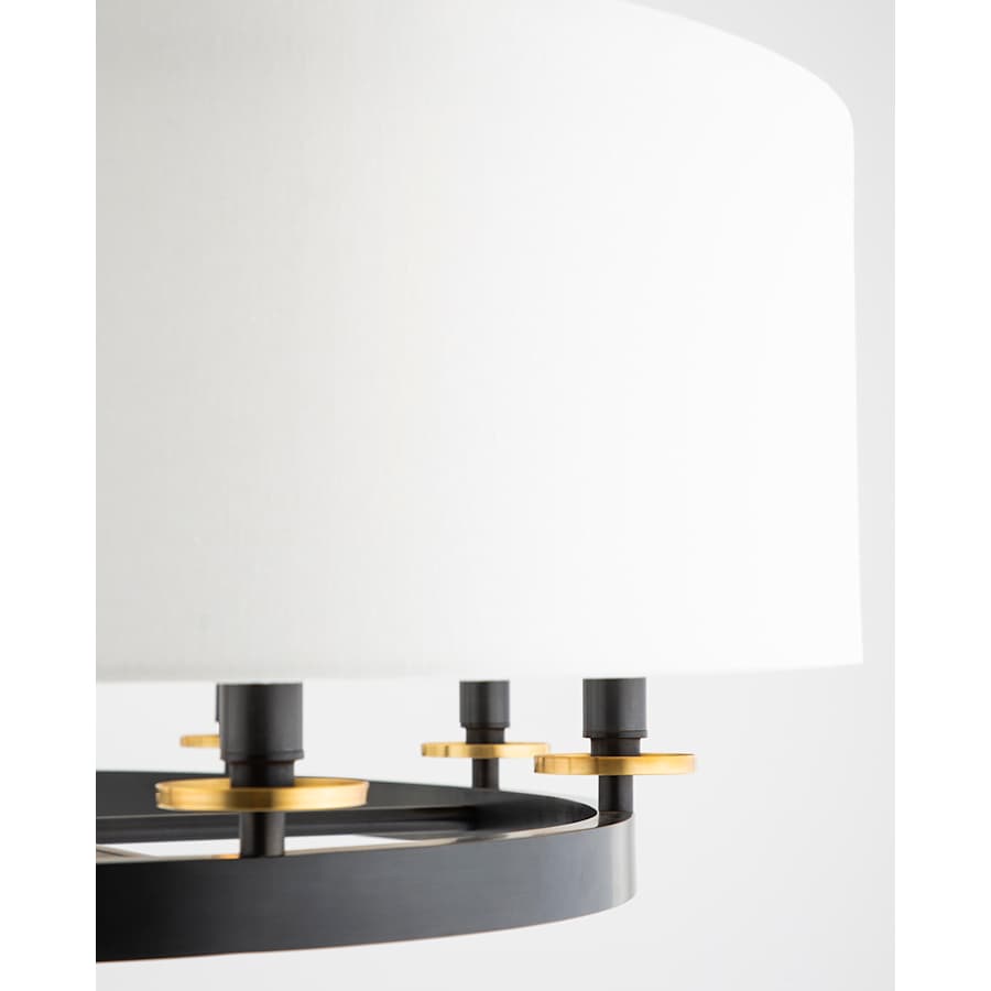 Hudson Valley Lighting Durham 8 Light 39" Wide Taper Candle Drum Chandelier