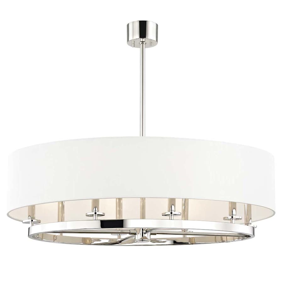 Hudson Valley Lighting Durham 8 Light 39" Wide Taper Candle Drum Chandelier