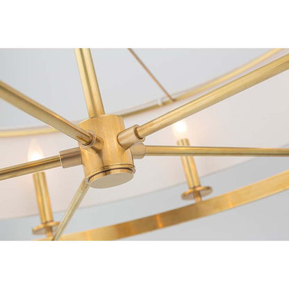 Hudson Valley Lighting Durham 10 Light 42" Wide Taper Candle Drum Chandelier