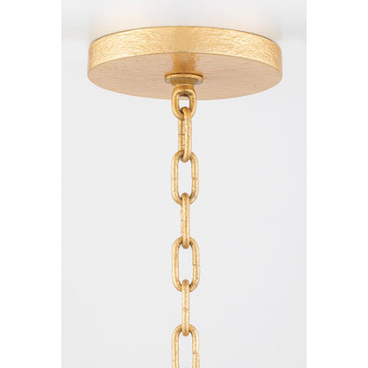 Hudson Valley Lighting Torch 8 Light 48" Wide Ring Chandelier
