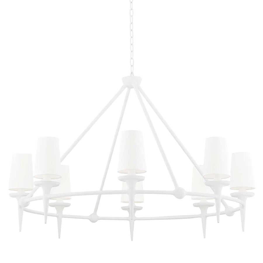 Hudson Valley Lighting Torch 8 Light 48" Wide Ring Chandelier