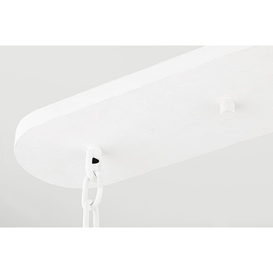 Hudson Valley Lighting Torch 6 Light 58" Wide Linear Chandelier