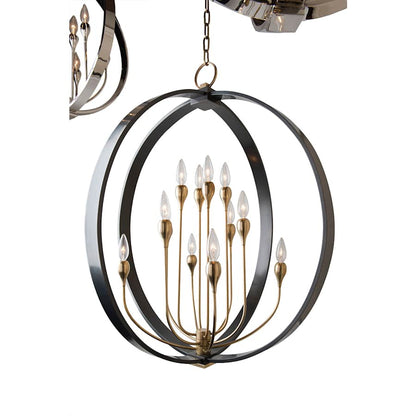 Hudson Valley Lighting Dresden 12 Light 30" Wide Taper Candle Chandelier