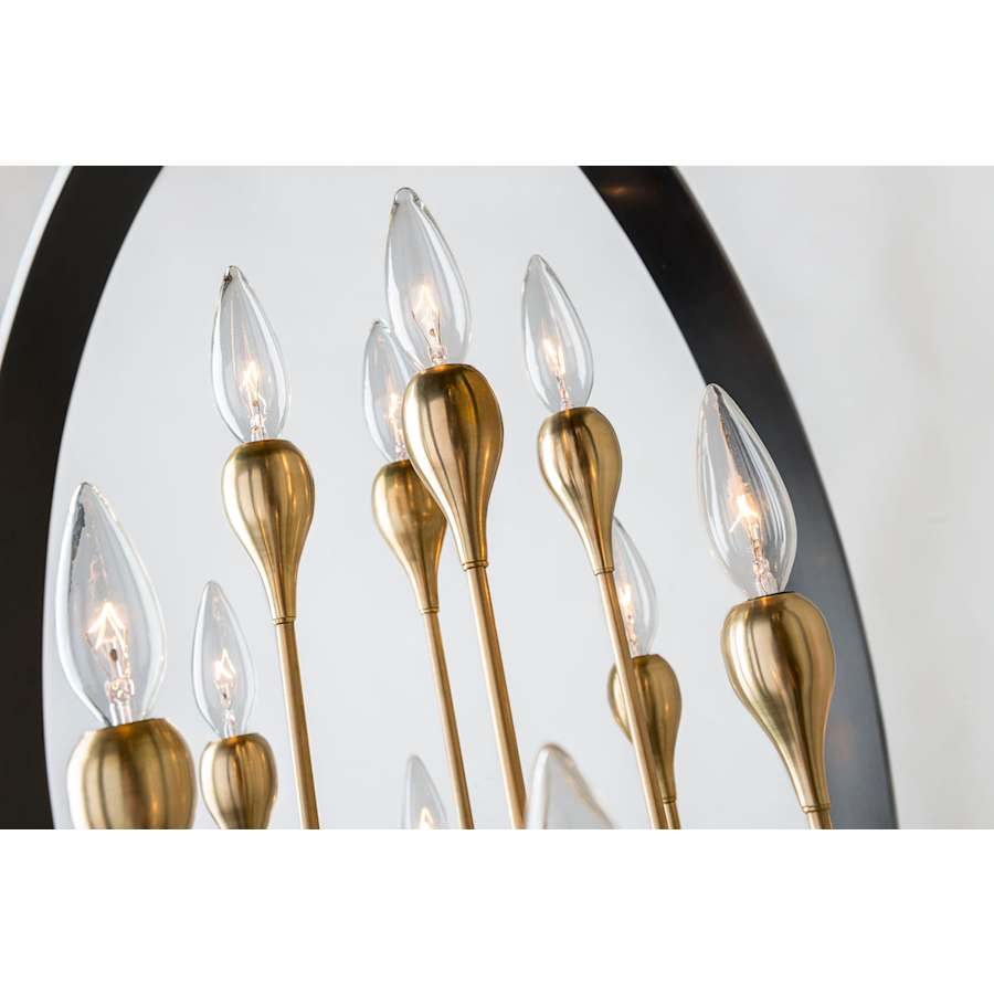 Hudson Valley Lighting Dresden 12 Light 30" Wide Taper Candle Chandelier