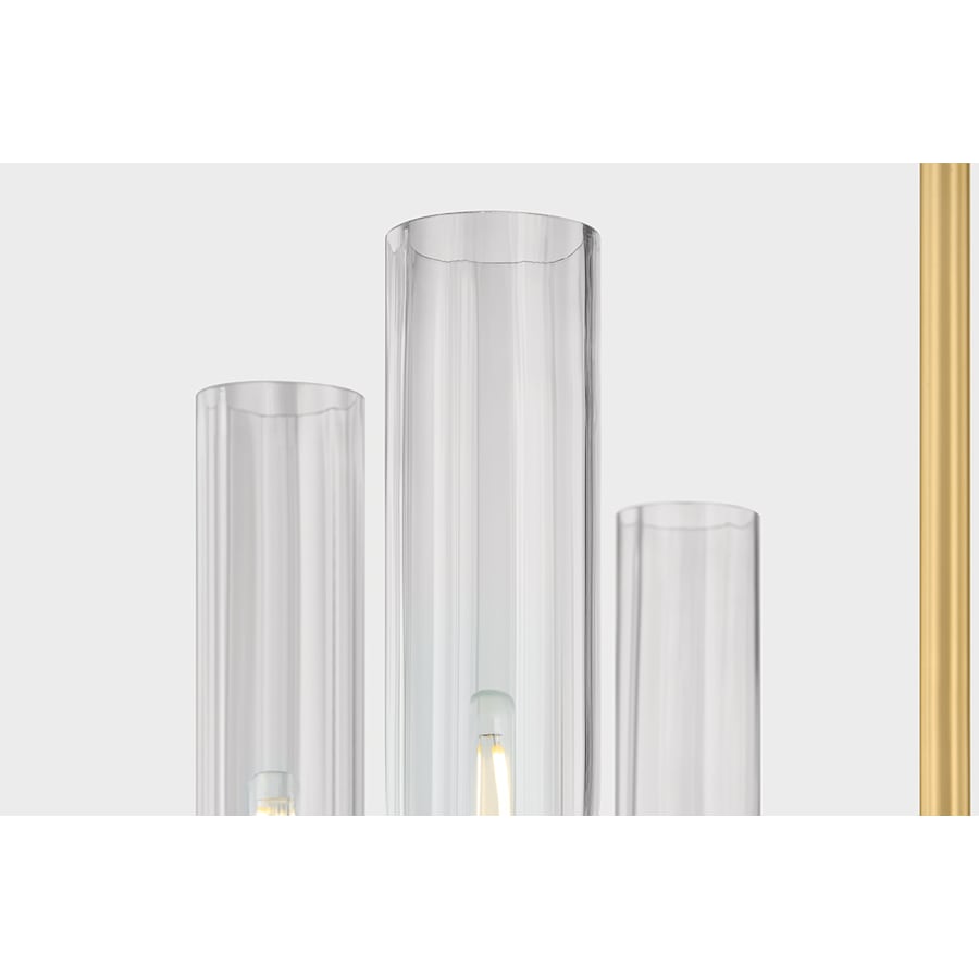 Hudson Valley Lighting Harpswell 12 Light 25" Wide Chandelier with Smoked Glass Shades
