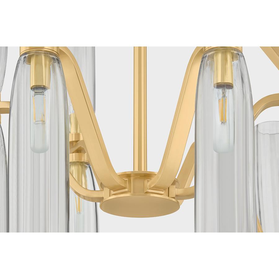 Hudson Valley Lighting Harpswell 18 Light 43" Wide Chandelier with Smoked Glass Shades