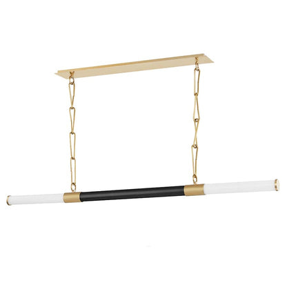 Hudson Valley Lighting Huntington 2 Light 60" Wide LED Linear Chandelier