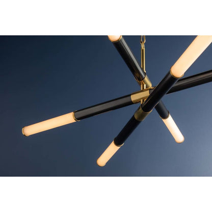 Hudson Valley Lighting Huntington 6 Light 60" Wide LED Chandelier
