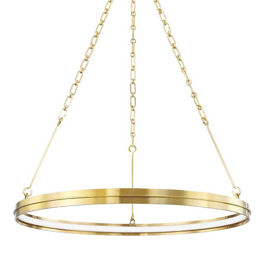 Hudson Valley Lighting Rosendale 28" Wide LED Ring Chandelier