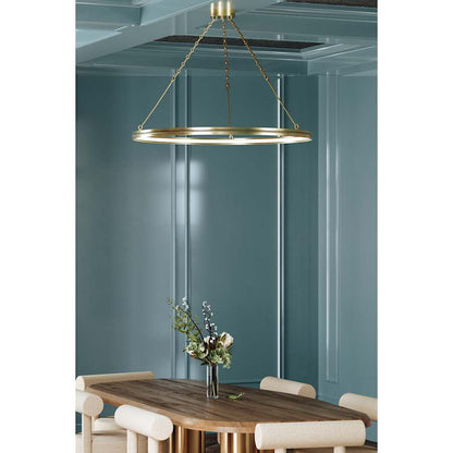Hudson Valley Lighting Rosendale 42" Wide LED Ring Chandelier