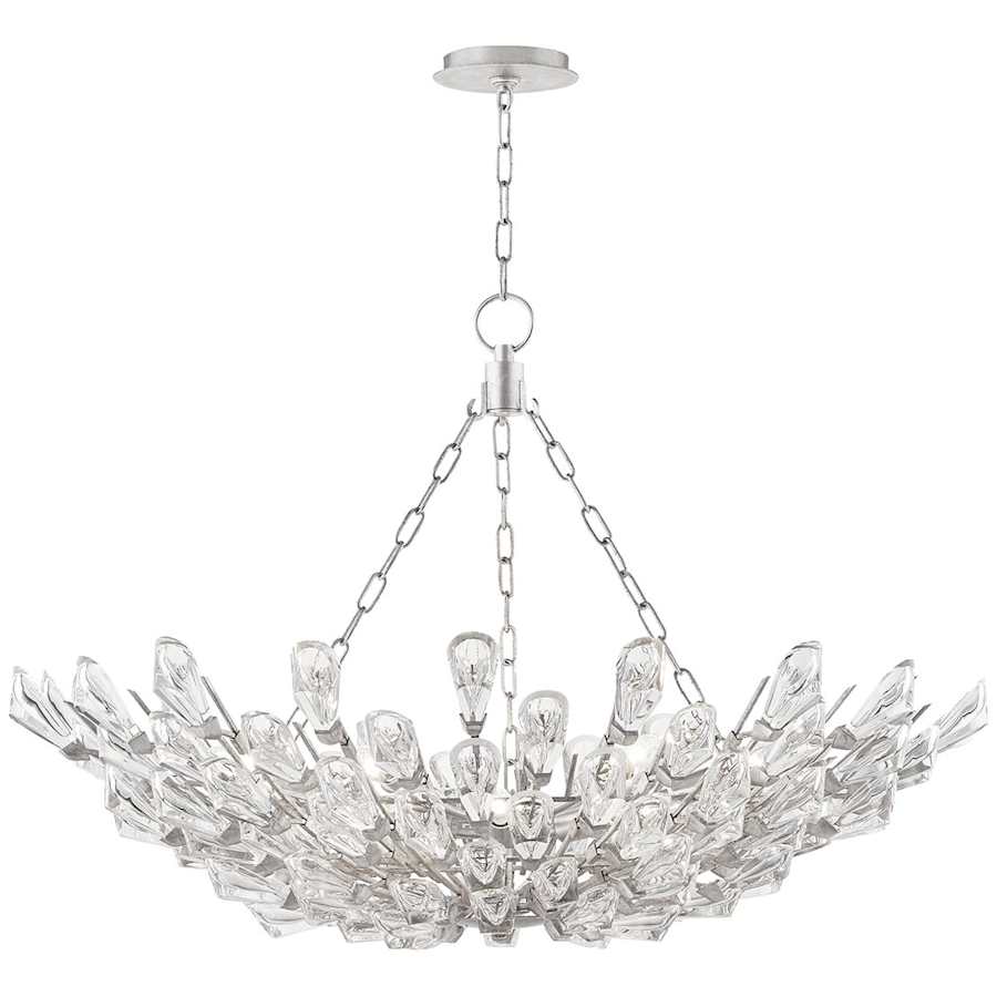 Hudson Valley Lighting Tulip 9 Light 40" Wide Semi-Flush Ceiling Fixture