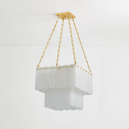 Hudson Valley Lighting Moissanite 17 Light 20" Wide Waterfall Chandelier